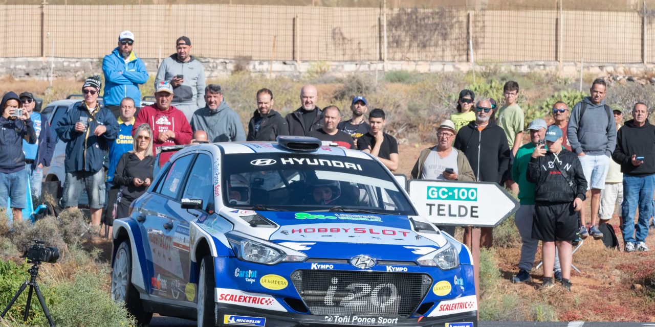 Meritoria sexta posición de Raúl Quesada y Dani Sosa en  el Rally Ciudad de Telde