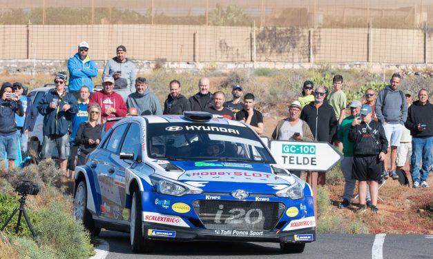 Meritoria sexta posición de Raúl Quesada y Dani Sosa en  el Rally Ciudad de Telde