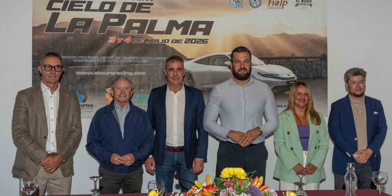 El XVIII Rallysprint Cielo de La Palma, preparado tras su presentación oficial