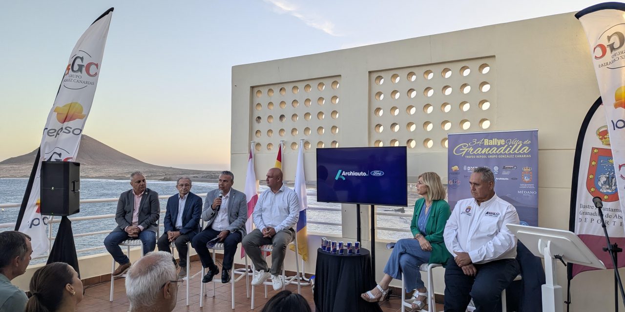 El Rallye Villa de Granadilla “Trofeo Repsol Grupo González Canarias” calienta motores con su presentación oficial en el Hotel Médano