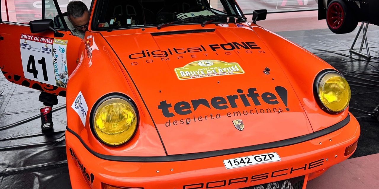 Carlos Jorge y Sergio Marrero suman unos importantes  puntos en el Rally Avilés Histórico