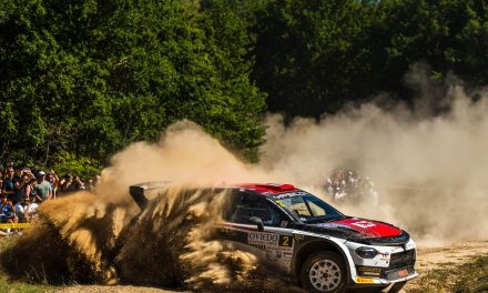 El Lancia Ypsilon Rally2 HF Integrale suma siete victorias parciales en su primer Rally Blendio Princesa de Asturias