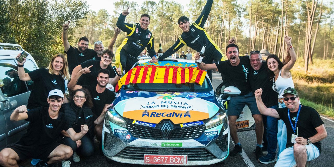 Tomás Llinares gana el Rallye Princesa de Asturias y se proclama campeón del Clio Trophy Spain Tierra