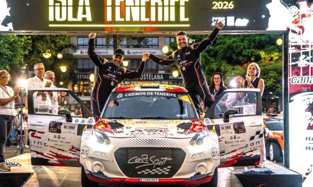 Pódium para O. Dóniz-R. Hdez y el equipo de Zona Racing Canarias en el Rally Isla de Tenerife