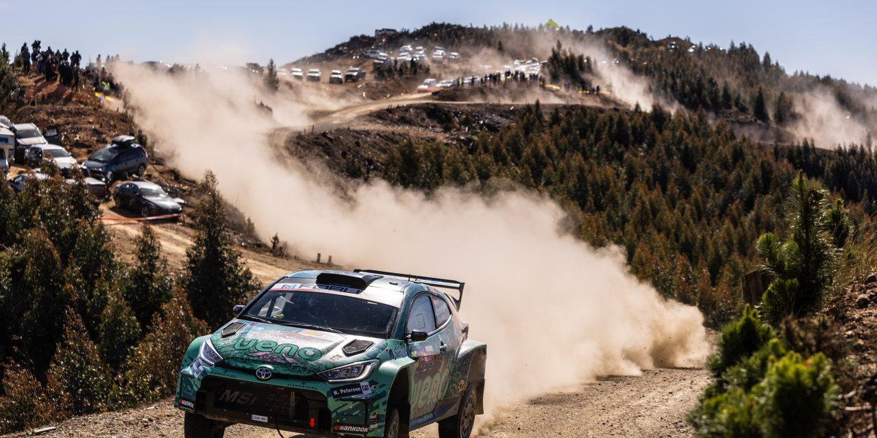 Rogelio Peñate recupera sensaciones y posiciones en el Rally Chile Biobío