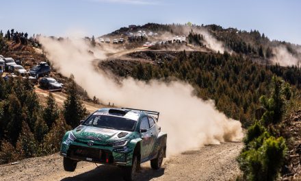 Rogelio Peñate recupera sensaciones y posiciones en el Rally Chile Biobío