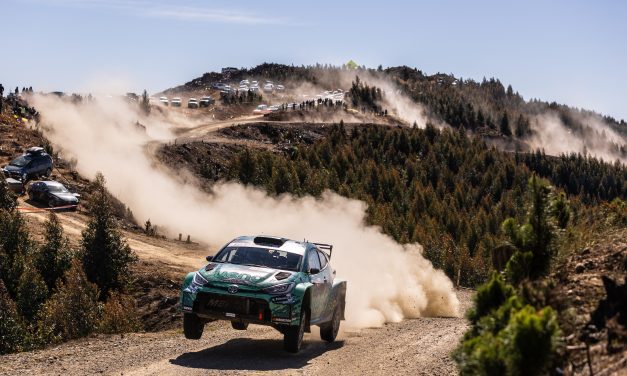 Rogelio Peñate concluye el Rally Chile Biobío en el ritmo de los equipos de cabeza de WRC2
