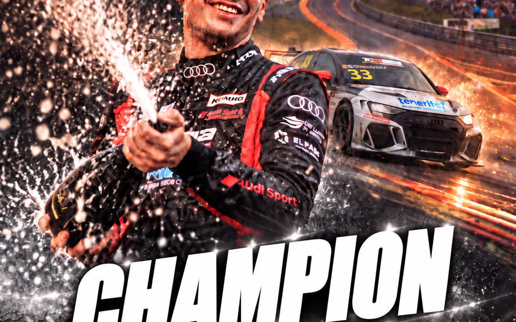 Santi Concepción hace historia al proclamarse primer campeón de la TCR Europe Cup