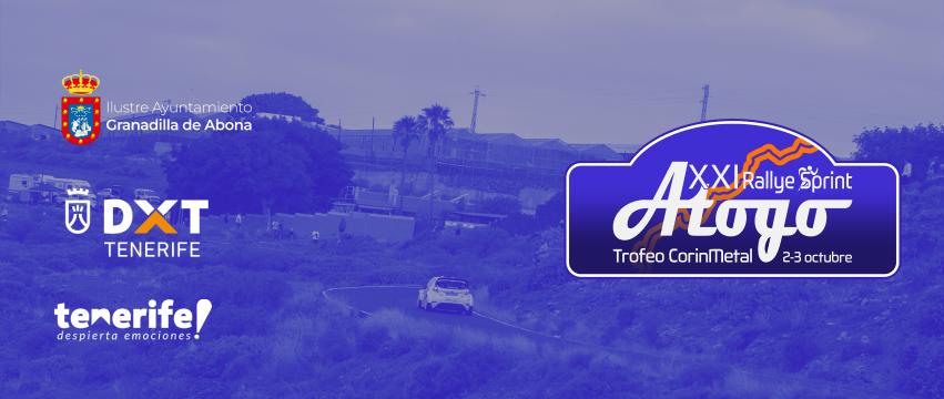 La Escudería Atogo sigue adelante con la XXI Edición del Rallye Sprint Atogo “Trofeo Corin Metal”