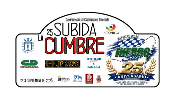 LA ESCUDERÍA HIERRO SUR CIERRA LAS INSCRIPCIONES PARA LA 25.ª SUBIDA LA CUMBRE