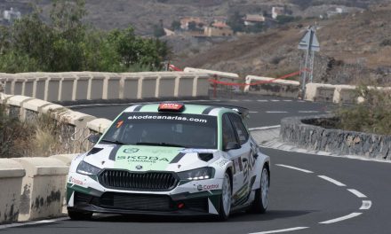 Sergio Fuentes y Teco Hernández viajan a La Palma con su Škoda Fabia RS Rally2
