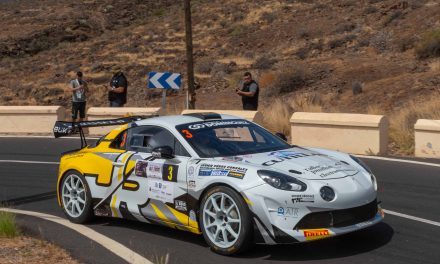 Jorge Rodríguez y Taydía Santana se suben al podio del Rally Isla Tenerife