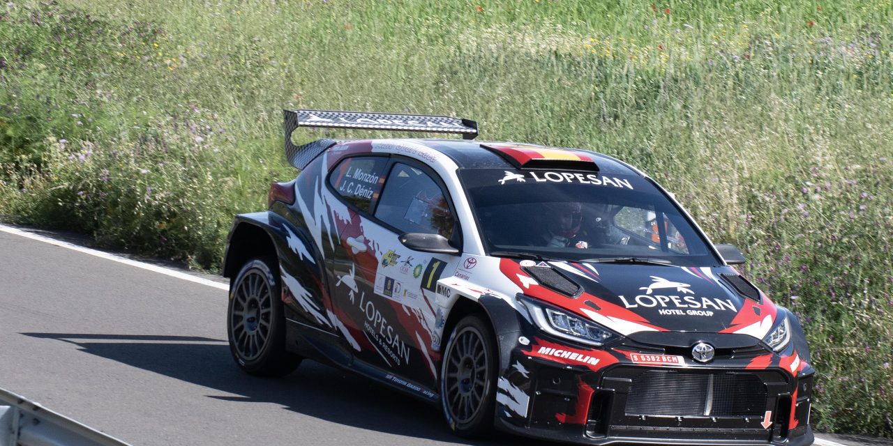 Luis Monzón compite este fin de semana en el Rally Villa de Teror