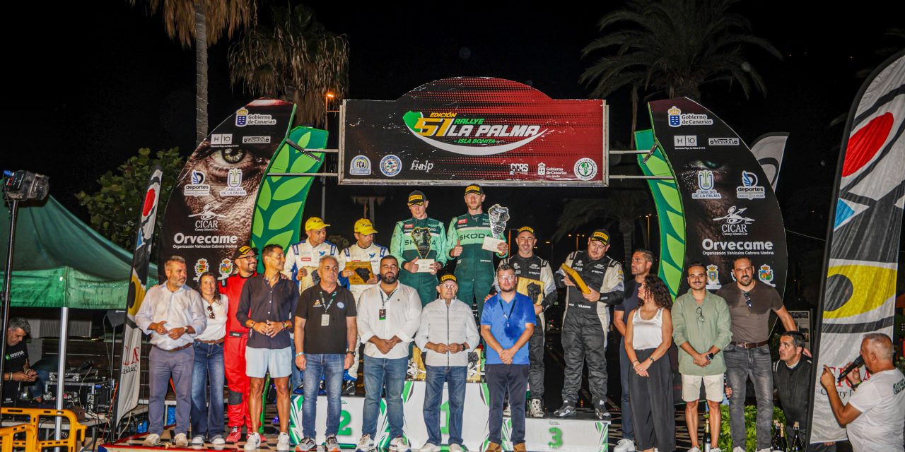 Los campeonatos se aprietan después del Rallye La Palma-Isla Bonita