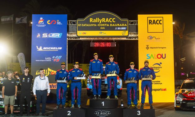 Adrián Blanco gana en Salou y se corona campeón de la Copa Hyundai i20N Rallye