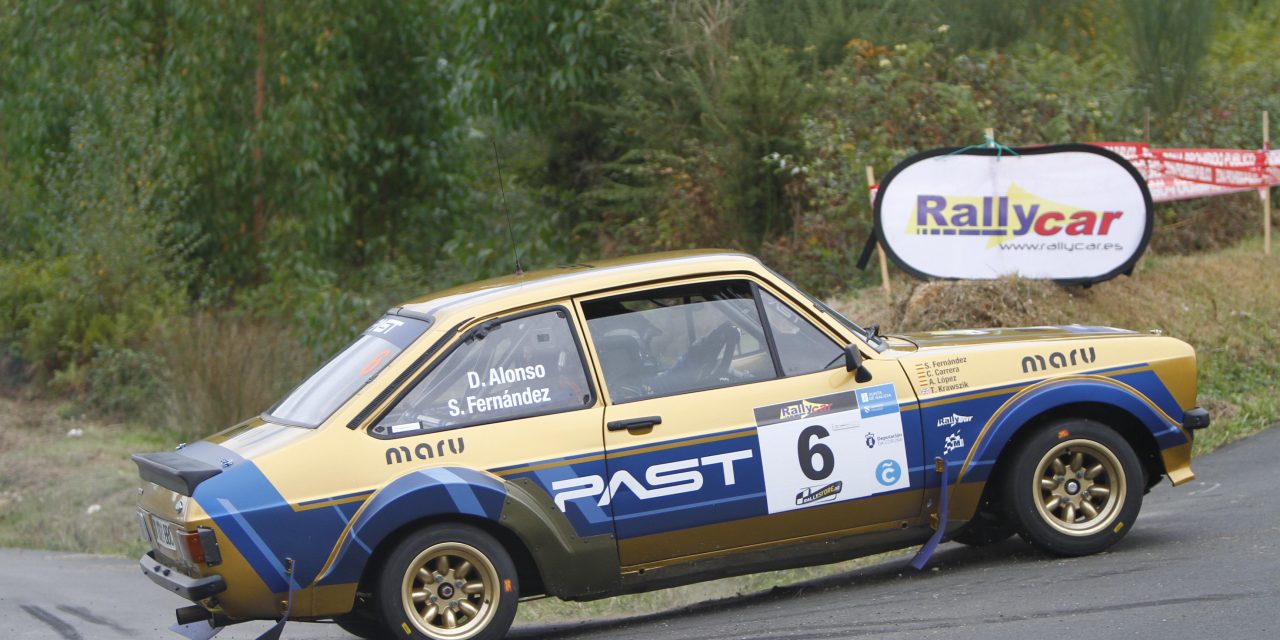 Victoria absoluta y en ‘Pre 81’ de Daniel Alonso y Sergio Fernández. Rallye Rías Altas Histórico