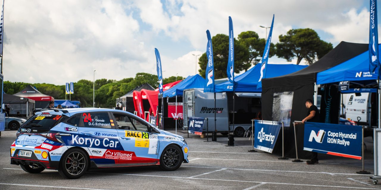 Carlos Gómez remata su mejor temporada en la Copa Hyundai i20N Rallye