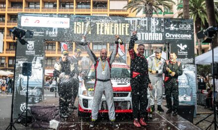 Rubén Martín y Yeray Rodríguez firman el mejor tiempo del 52º Rallye Orvecame Isla Tenerife Histórico