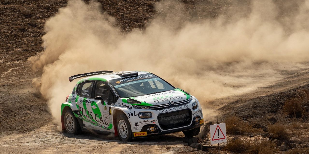 Yeray Lemes y Aitor Cambeiro ganan la prueba de Velocidad en Tierra La Piconera