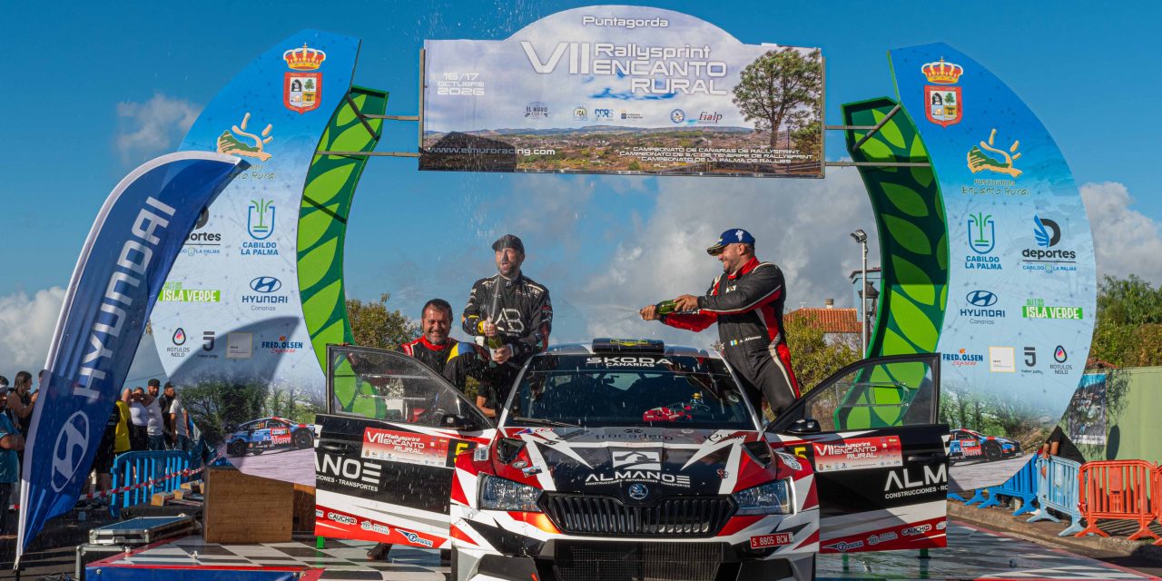 Alejandro Afonso y Ariday Bonilla se imponen en el VII Rallysprint Encanto Rural