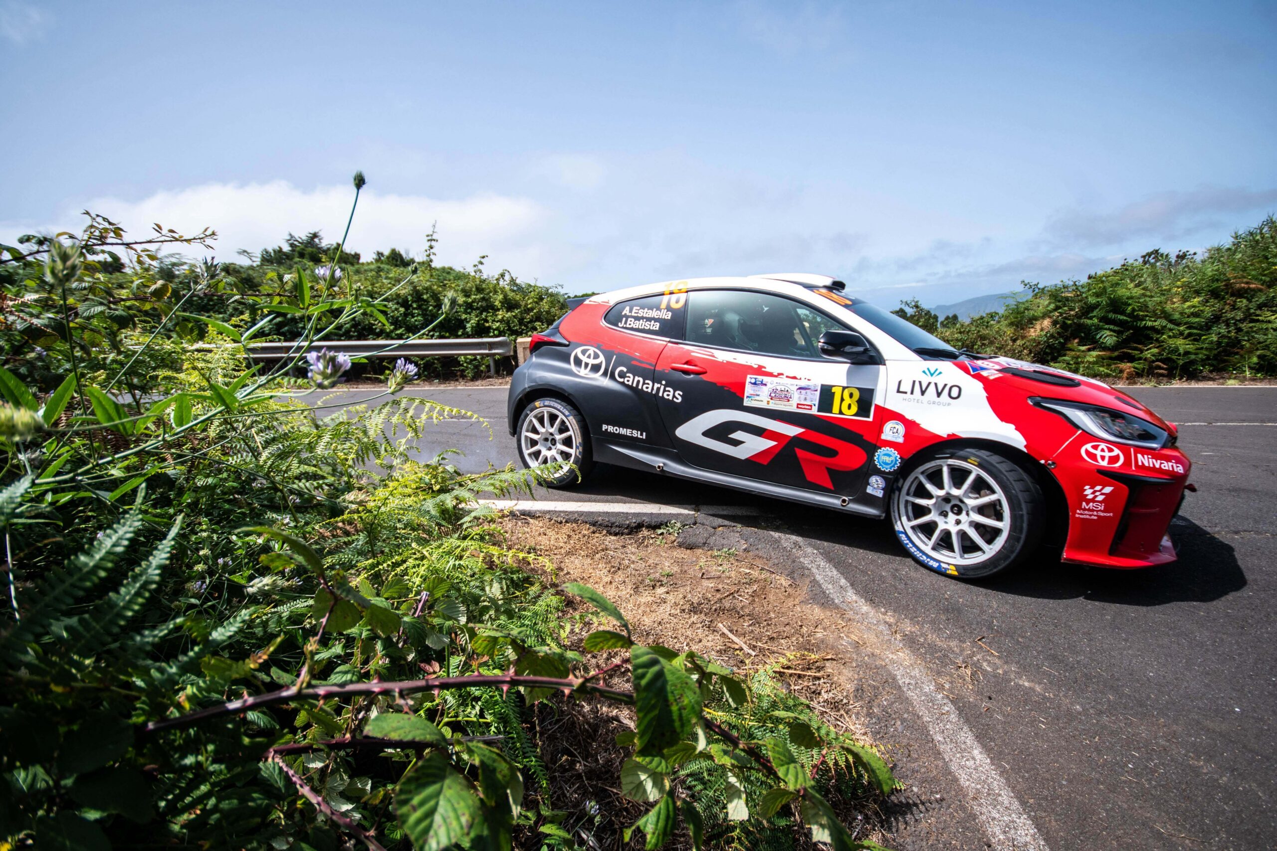 Antonio Estalella regresa como líder con Toyota Canarias en el Rallye de Maspalomas