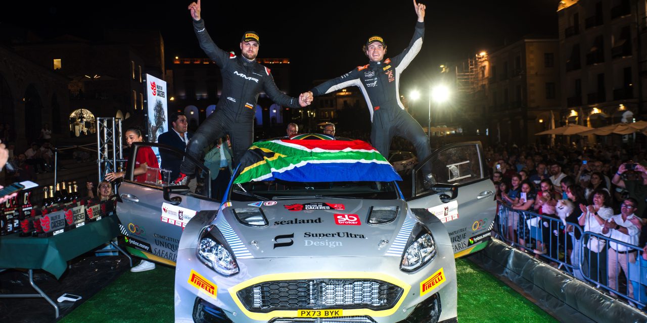 Histórico triunfo en el Rallye de Cáceres para el sudafricano Max Smart